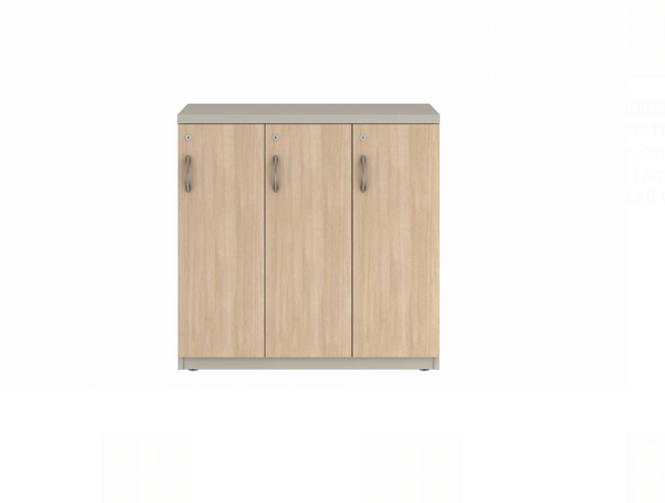 Prime™ 35.2"H Triple Column Locker, One Row, 36"W x 18"D, Laminate Doors - Right Opening
