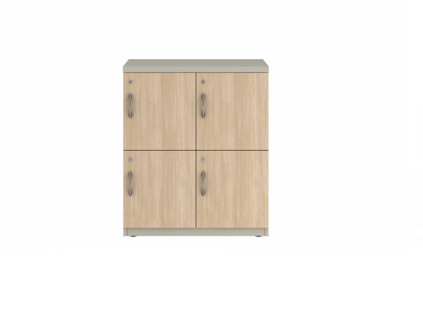 Prime™ 35.2"H Double Column Locker, Two Rows, 30"W x 18"D, Laminate Doors - Right Opening