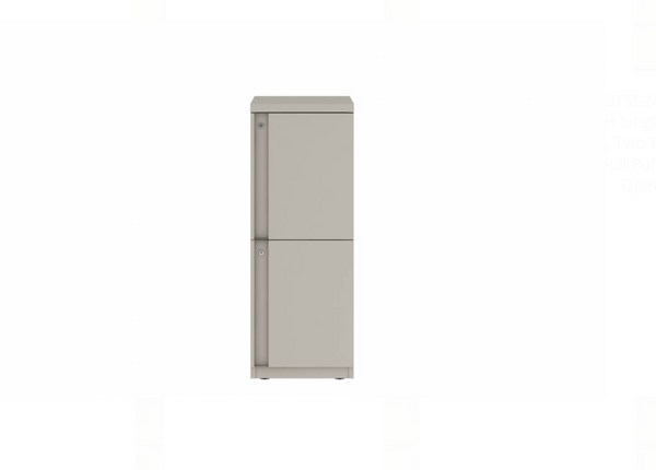 Prime™ 40"H Single Column Locker, Two Rows, 15"W x 18"D, Full Pull Doors - Right Opening
