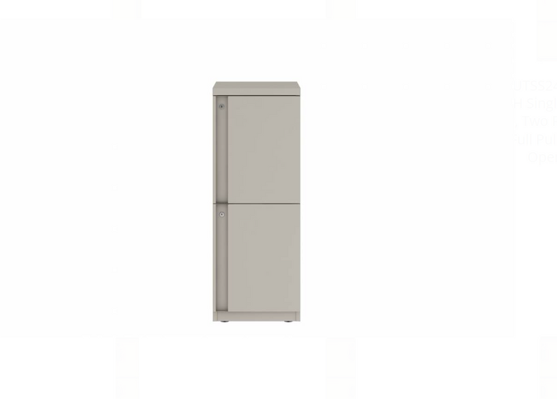 Prime™ 40"H Single Column Locker, Two Rows, 15"W x 18"D, Full Pull Doors - Right Opening