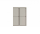 Prime™ 40"H Double Column Locker, Two Rows, 30"W x 18"D, Full Pull Doors - Left Opening