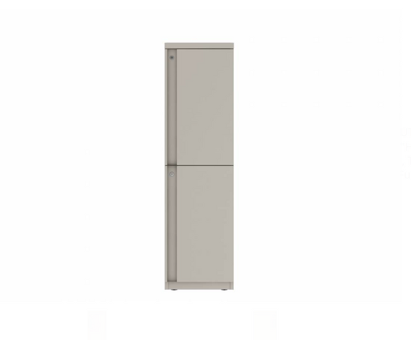 Prime™ 53.6"H Single Column Locker, Two Rows, 15"W x 18"D, Full Pull Doors - Right Opening