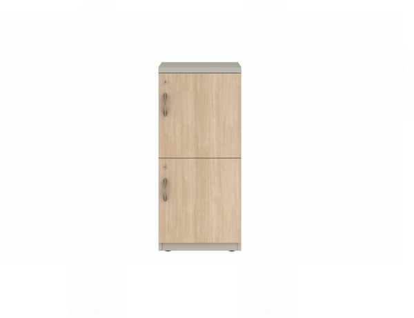 Prime™ 40"H Single Column Locker, Two Rows, 18"W x 18"D, Laminate Doors - Right Opening