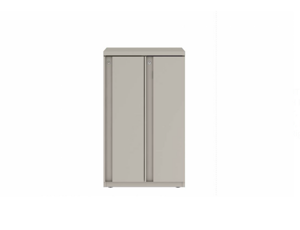 Prime™ 40"H Double Column Locker, One Row, 24"W x 18"D, Full Pull Doors - Right Opening