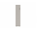 Prime™ 53.6"H Single Column Locker, One Row, 12"W x 18"D, Flat Metal Door - Left Opening