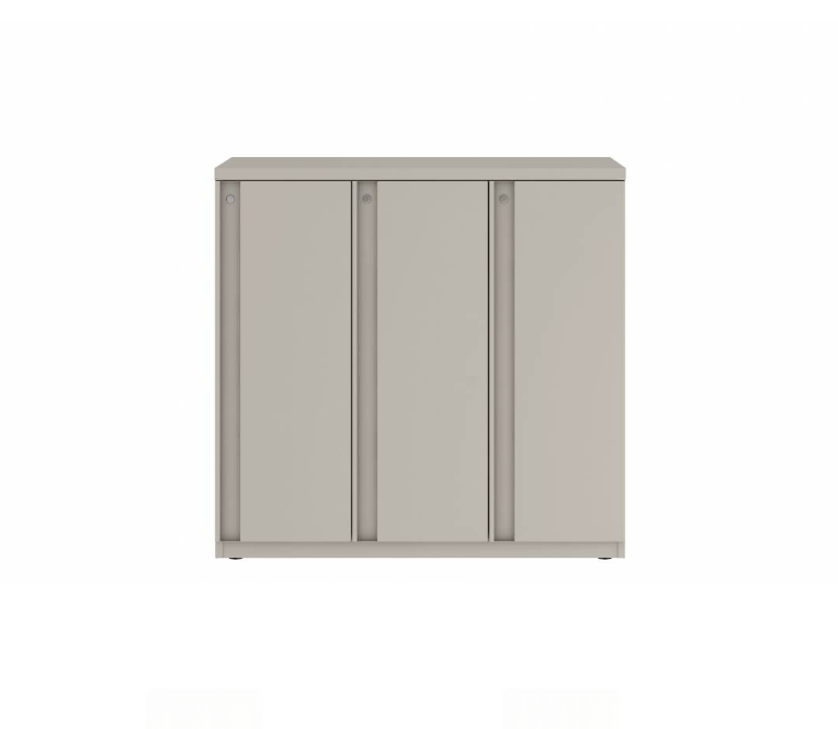 Prime™ 40"H Triple Column Locker, One Row, 42"W x 18"D, Full Pull Doors - Right Opening
