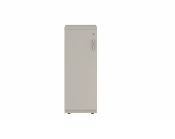Prime™ 40"H Single Column Locker, One Row, 15"W x 18"D, Flat Metal Door - Left Opening