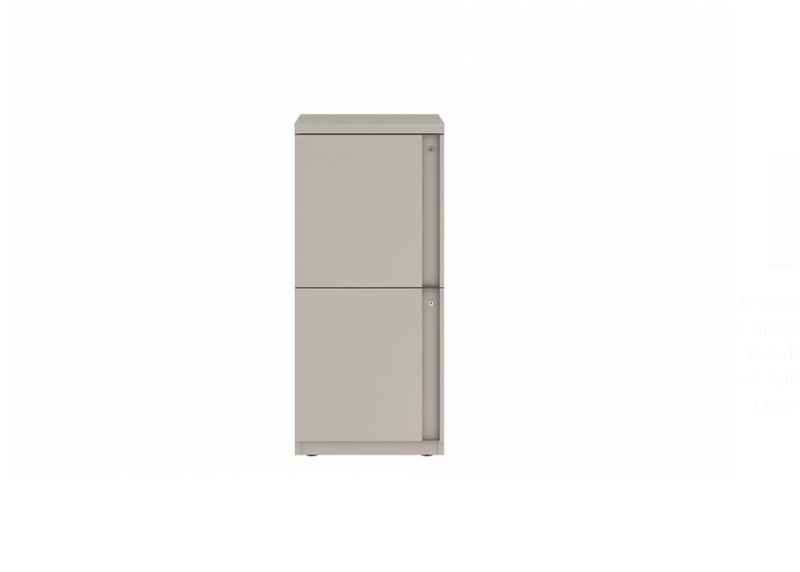 Prime™ 40"H Single Column Locker, Two Rows, 18"W x 18"D, Full Pull Doors - Right Opening