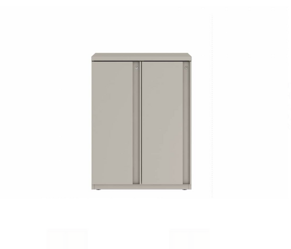 Prime™ 40"H Double Column Locker, One Row, 30"W x 18"D, Full Pull Doors - Left Opening