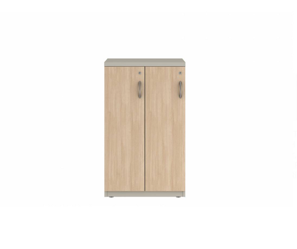 Prime™ 40"H Double Column Locker, One Row, 24"W x 18"D, Laminate Doors - Left Opening