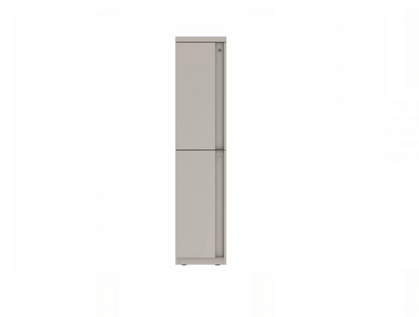 Prime™ 53.6"H Single Column Locker, Two Rows, 12"W x 18"D, Full Pull Doors - Left Opening