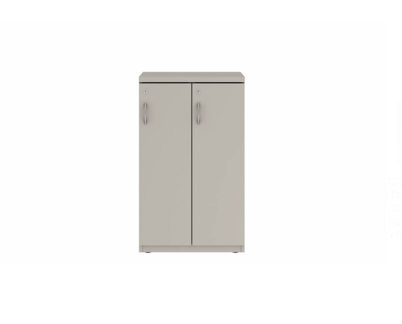 Prime™ 40"H Double Column Locker, One Row, 24"W x 18"D, Flat Metal Doors - Right Opening
