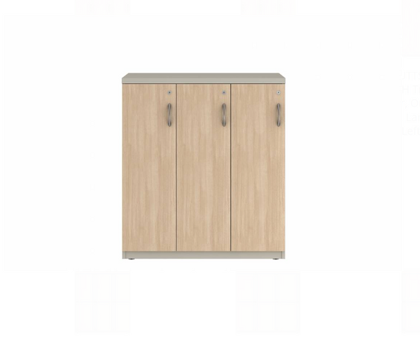 Prime™ 40"H Triple Column Locker, One Row, 36"W x 18"D, Laminate Doors - Left Opening