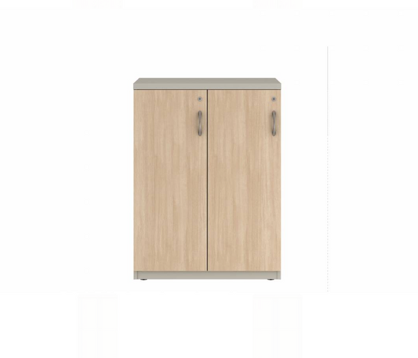Prime™ 40"H Double Column Locker, One Row, 30"W x 18"D, Laminate Doors - Left Opening
