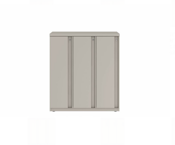 Prime™ 40"H Triple Column Locker, One Row, 36"W x 18"D, Full Pull Doors - Left Opening