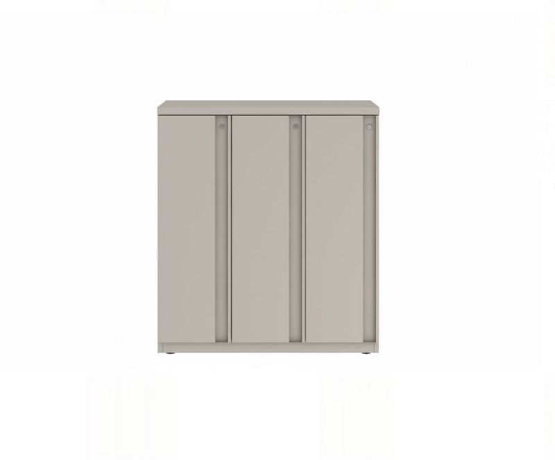 Prime™ 40"H Triple Column Locker, One Row, 36"W x 18"D, Full Pull Doors - Left Opening