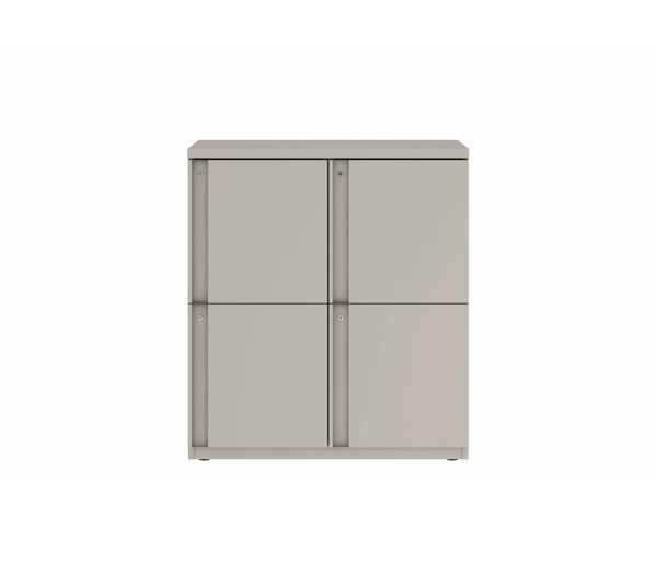 Prime™ 40"H Double Column Locker, Two Rows, 36"W x 18"D, Full Pull Doors - Right Opening