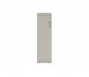 Prime™ 40"H Single Column Locker, One Row, 12"W x 18"D, Flat Metal Door - Left Opening