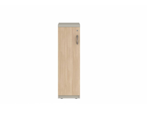 Prime™ 40"H Single Column Locker, One Row, 12"W x 18"D, Laminate Door - Left Opening