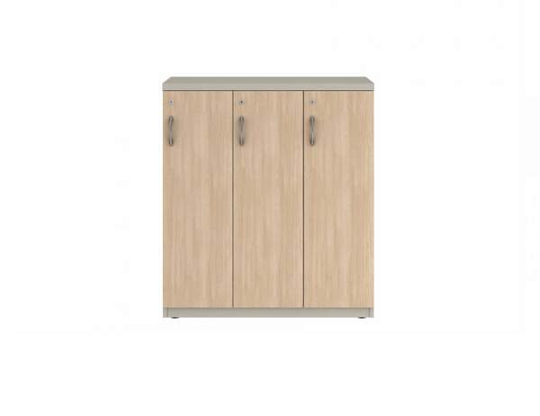 Prime™ 40"H Triple Column Locker, One Row, 36"W x 18"D, Laminate Doors - Right Opening