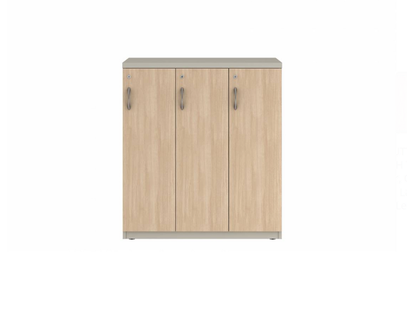 Prime™ 40"H Triple Column Locker, One Row, 36"W x 18"D, Laminate Doors - Right Opening