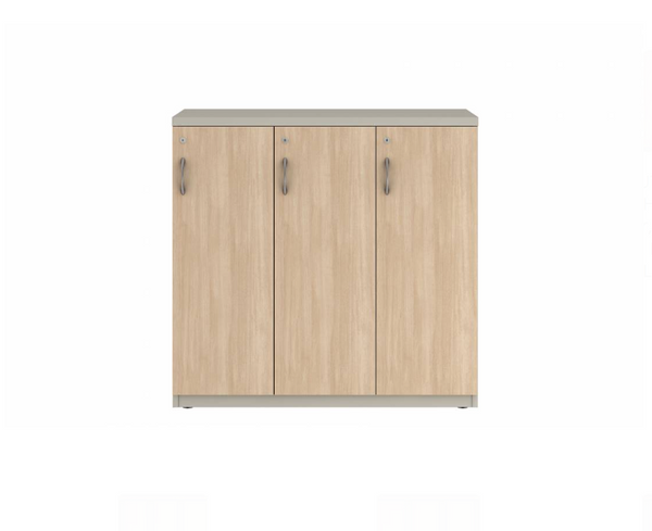 Prime™ 40"H Triple Column Locker, One Row, 42"W x 18"D, Laminate Doors - Right Opening