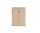 Prime™ 40"H Double Column Locker, One Row, 30"W x 18"D, Laminate Doors - Right Opening