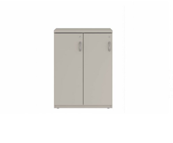 Prime™ 40"H Double Column Locker, One Row, 30"W x 18"D, Flat Metal Doors - Left Opening