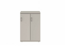Prime™ 35.2"H Double Column Locker, One Row, 24"W x 18"D, Flat Metal Doors - Right Opening