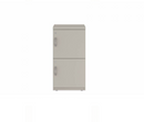 Prime™ 35.2"H Single Column Locker, Two Rows, 18"W x 18"D, Flat Metal Doors - Right Opening