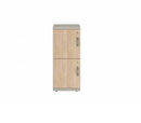Prime™ 35.2"H Single Column Locker, Two Rows, 15"W x 18"D, Laminate Doors - Left Opening