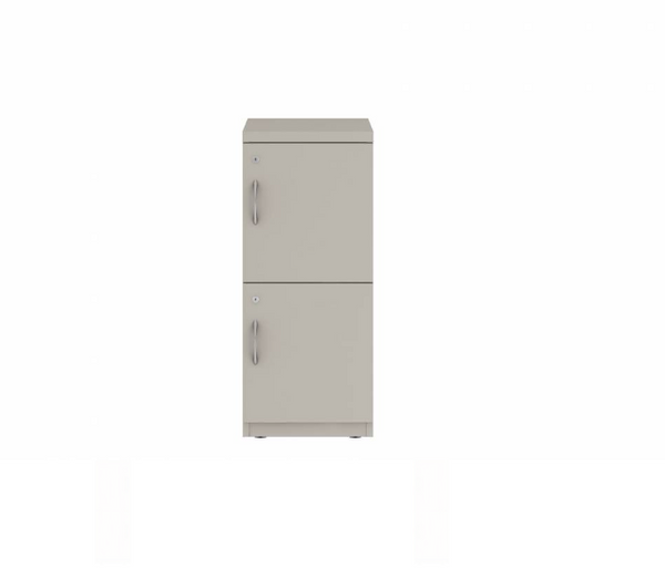 Prime™ 35.2"H Single Column Locker, Two Rows, 15"W x 18"D, Flat Metal Doors - Right Opening