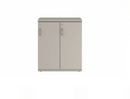 Prime™ 35.2"H Double Column Locker, One Row, 30"W x 18"D, Flat Metal Doors - Right Opening