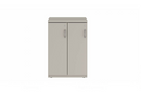 Prime™ 35.2"H Double Column Locker, One Row, 24"W x 18"D, Flat Metal Doors - Left Opening