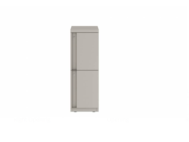 Prime™ 35.2"H Single Column Locker, Two Rows, 15"W x 18"D, Full Pull Doors - Right Opening