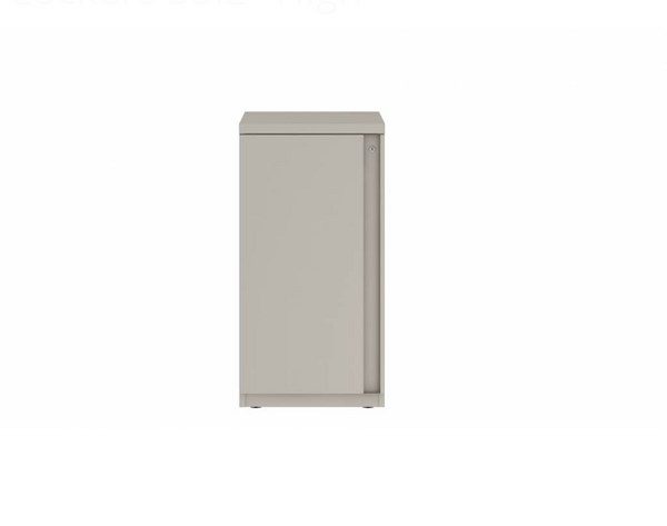 Prime™ 35.2"H Single Column Locker, One Row, 18"W x 18"D, Full Pull Door - Left Opening