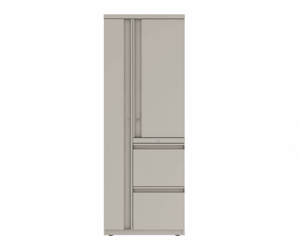 Prime™ 65.6"H Personal Tower, File/File - Left, Wardrobe - Right