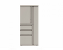 Prime™ 53.6"H Personal Tower, Box/Box/File - Left, Wardrobe - Right