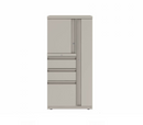 Prime™ 49.6"H Personal Tower, Box/Box/File - Left, Wardrobe - Right