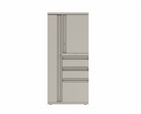 Prime™ 53.6"H Personal Tower, Wardrobe - Left, Box/Box/File - Right