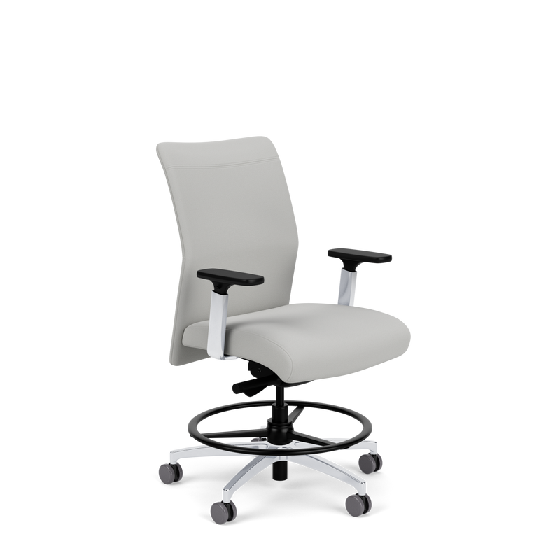 Proform Mid Back Stool With Panel