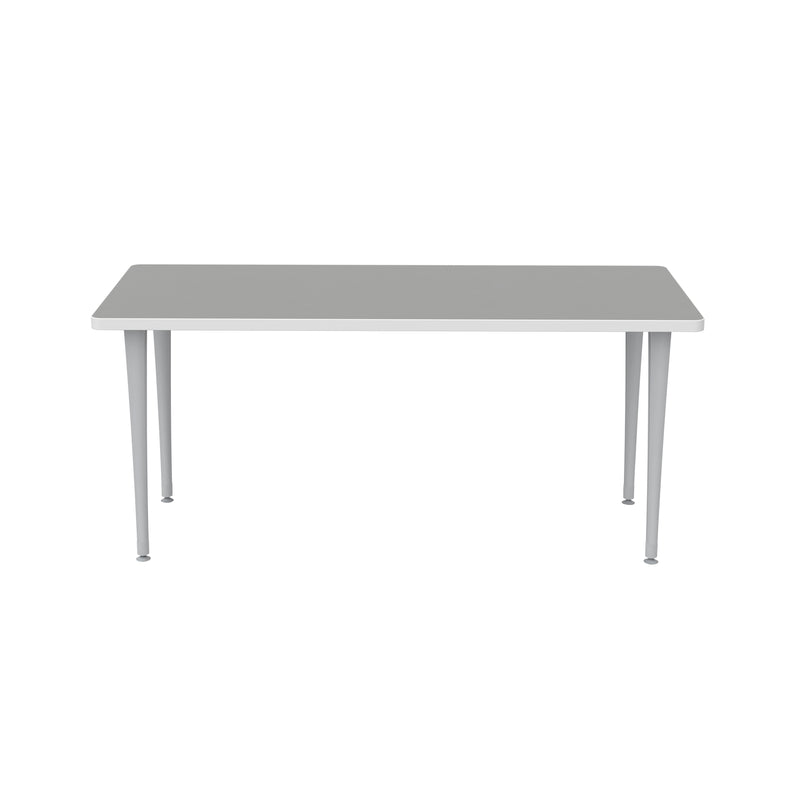 Rumba 60x24" Fixed Base Table Post-Leg Glide