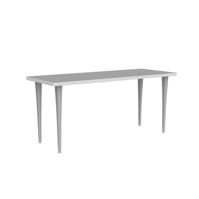 Rumba 60x24" Fixed Base Table Post-Leg Glide