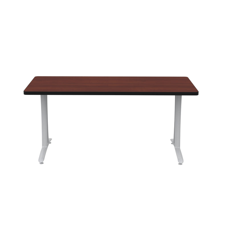 Rumba 60x24" Fixed Base Table T-Leg Glide