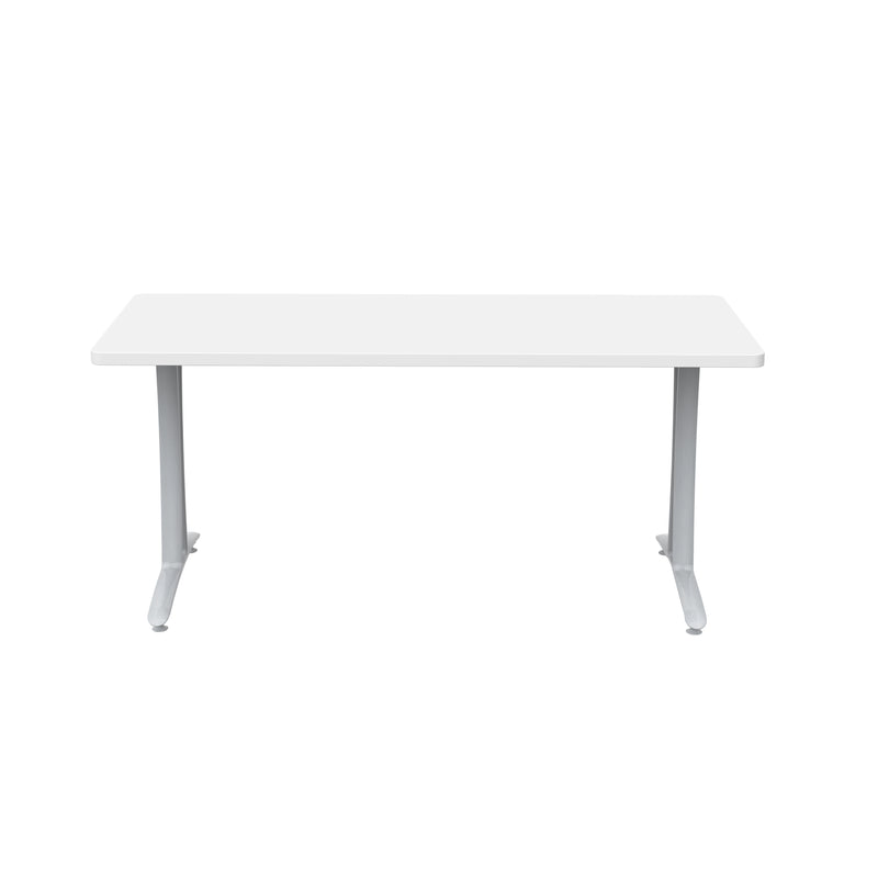 Rumba 60x24" Fixed Base Table T-Leg Glide