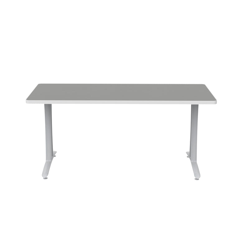 Rumba 60x24" Fixed Base Table T-Leg Glide