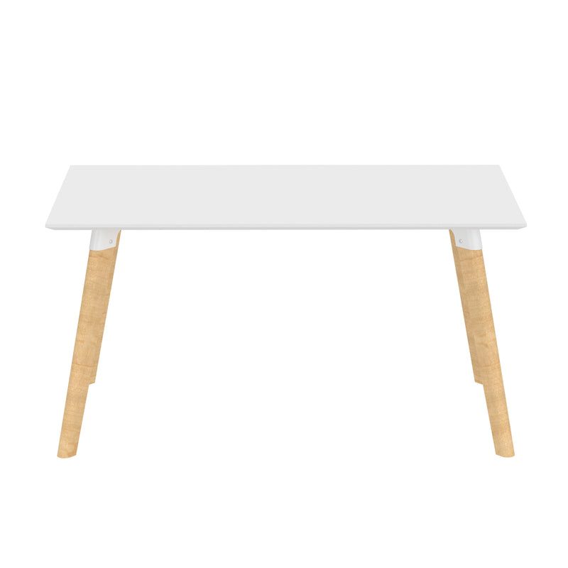 Resi® Desk 30X60 White Wood Leg