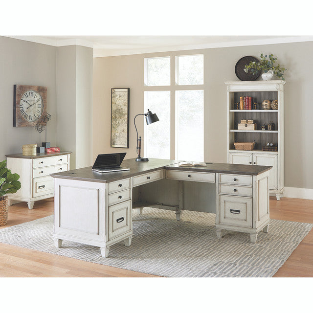 Refined 5 Shelf Bookcase with Doors