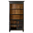 Refined 5 Shelf Bookcase with Doors