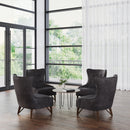 Remington Wingback Upholstered Lounge Chair